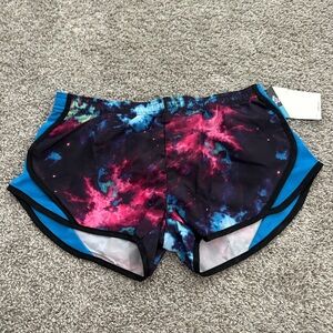 Soffe Galaxy Print Athletic Shorts